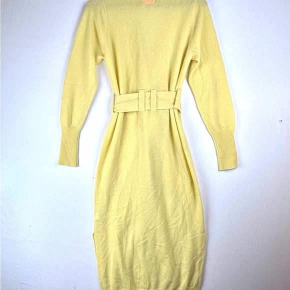 Crush Cashmere Long Sweater Duster Quiet Luxury Office - Picture 4 of 9